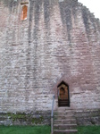 SX16575 Postern door archway and window at Goodrich Castle.jpg